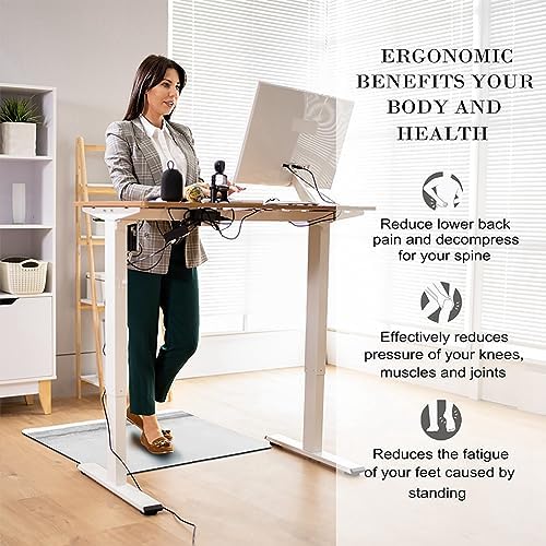 2-Piece Kitchen Rugs Set Anti Fatigue Waterproof
