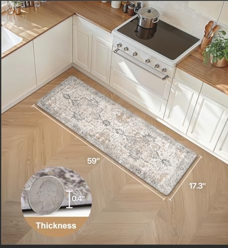 GENIMO Kitchen Mat - Soft Non-Slip Durable