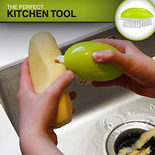 Experience thePrecision of Use with EXULTIMATE Fruit and Vegetable Brush Set of 2