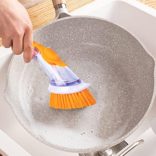 Dish Brush with Soap Dispenser