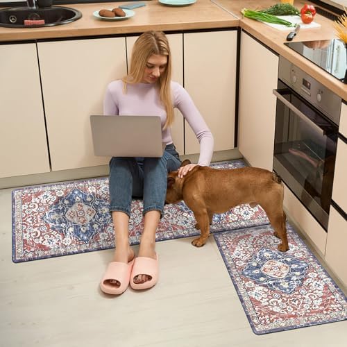 Ileading Multi-Use Anti-Fatigue Kitchen Mat Set