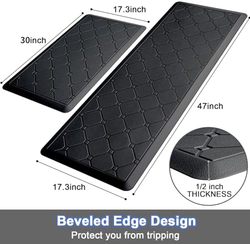 Latida Kitchen Mats 2PCS