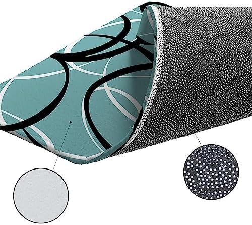 Modern Geometric Kitchen Rugs Set