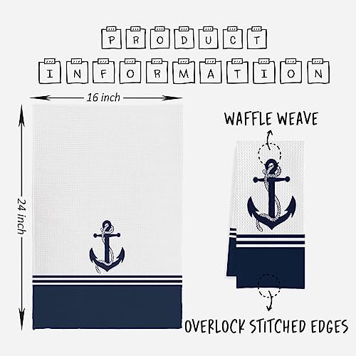 IWXYI Nautical Kitchen Towels