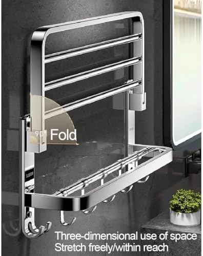 Stainless Steel Towel Rack for Bathrooms