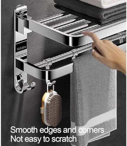 Stainless Steel Towel Rack for Bathrooms