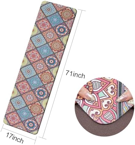 QiyI Boho Anti Fatigue Kitchen Mat Erf satire_home_and_kitchen