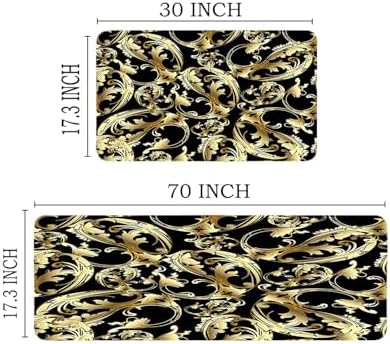 Paisley Kitchen Mat - Anti-Fatigue Mat for Kitchen Office