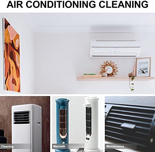 Two-Piece Cleaning Brush Set for Refrigerator Fins and Coil Cleaning