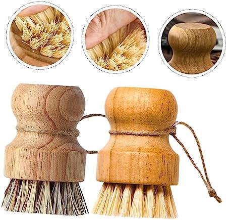 FOMIYES 2-Piece Pot Cleaning Brushes