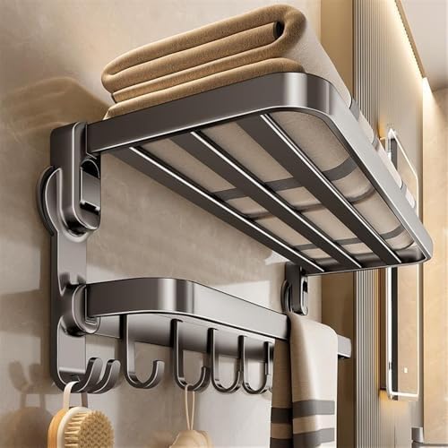 Wall-Mounted Towel Rack 50cm