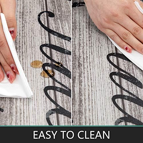Pauwer Anti Fatigue Kitchen Mat Set Premium Non-Slip Standing Desk Kitchen Rugs