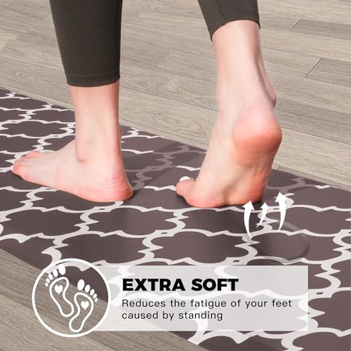 KOKHUB Anti Fatigue Kitchen Mat Set of 2