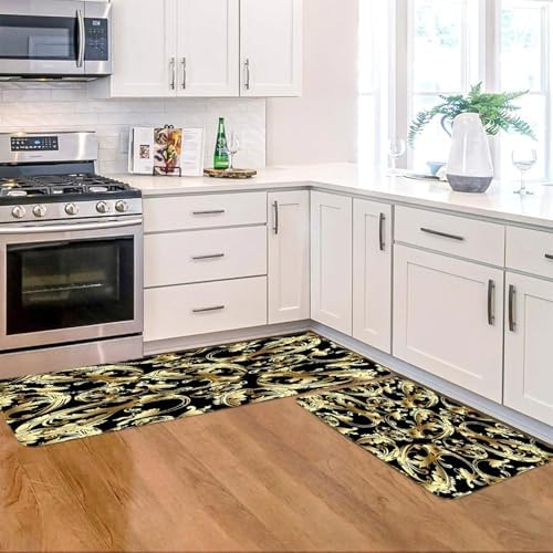 Paisley Kitchen Mat - Anti-Fatigue Mat for Kitchen Office