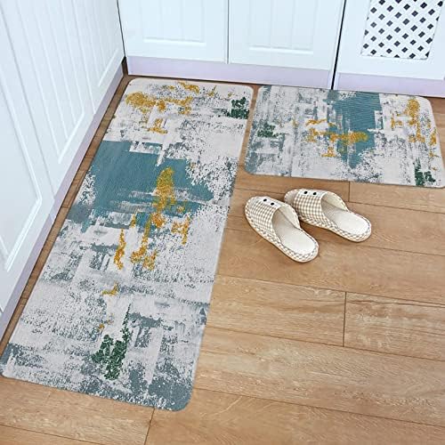 Bearable Soft Non-Slip Kitchen Mat Set