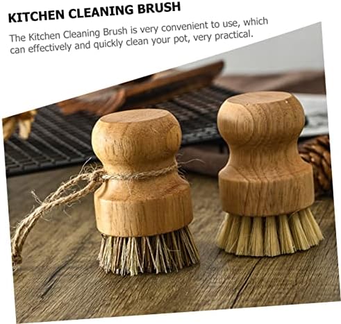 2-Piece Dish Washing Pot Brushes Kitchen Essentials by KOMBIUDA