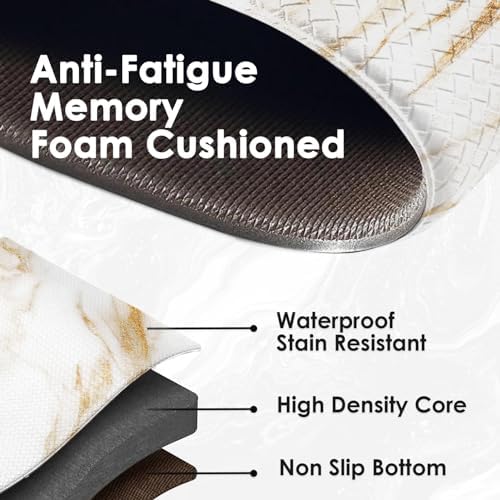 Ergonomic Standing Kitchen Mat for Home Use