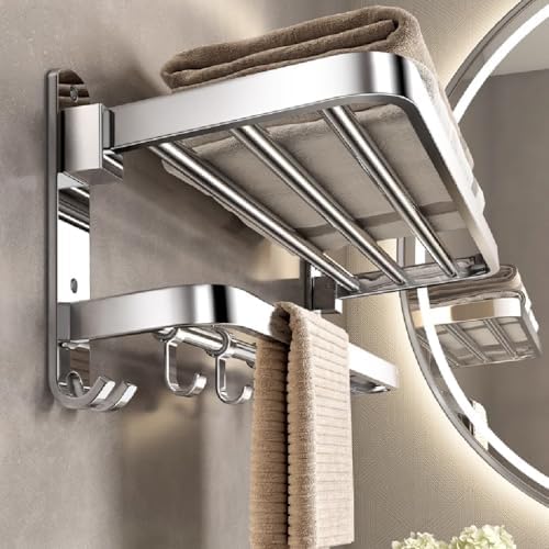 Stainless Steel Towel Rack 304 Bathroom Towel Organizer