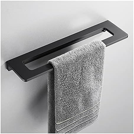 Black Aluminum Towel Rail for Bathroom Kitchen