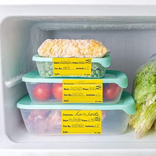 Dissolvable Food Labels for Glass Plastic Metal Wood - Reusable with No Residue