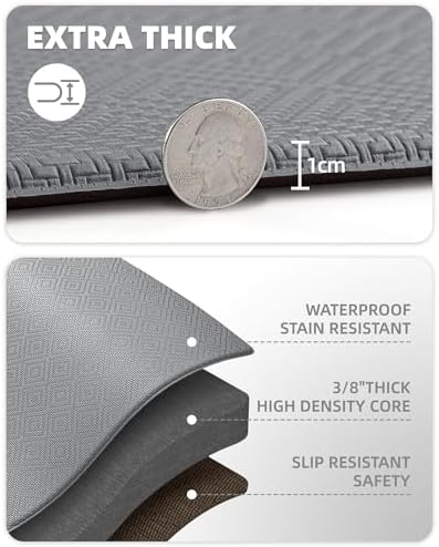High-Quality Anti-Fatigue Kitchen Mat for Soft Safe Floors
