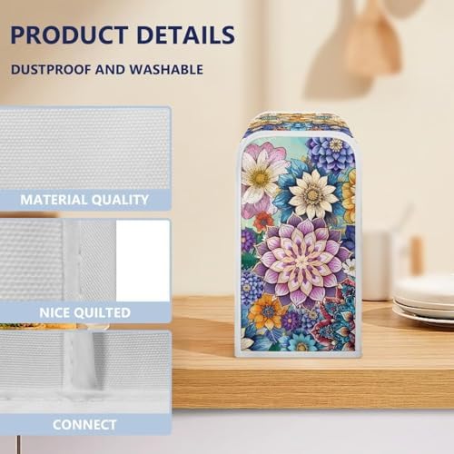 Flashideas Colorful Flower Can Opener Cover