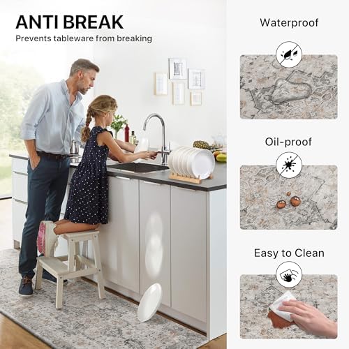GENIMO Kitchen Mat - Soft Non-Slip Durable