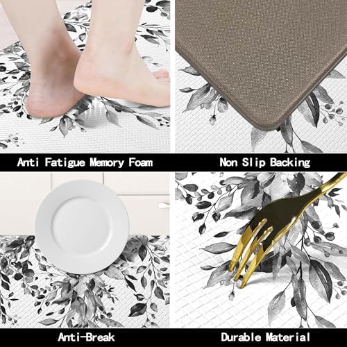 Anti-Fatigue Kitchen Rugs - Comfort Support and Durability