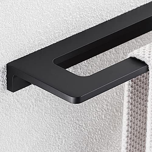 Black Aluminum Towel Rail for Bathroom Kitchen