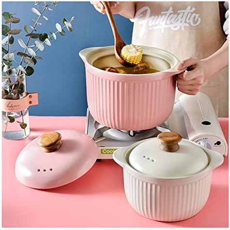 SISWIM Soup Pot with Lid 18L Gold Durable Stovetop Pot Multurpose Kitchen Use