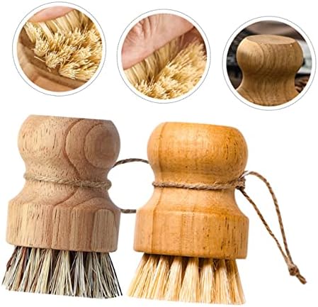 2-Piece Dish Washing Pot Brushes Kitchen Essentials by KOMBIUDA