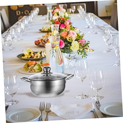Two-Piece Stainless Steel Steamer Pan Set with Sausage-Shaped Design