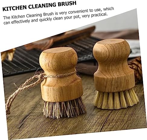 Minkissy 2-Piece Pot Brush Set