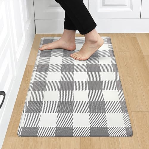 Small Kitchen Mat Non-Slip Waterproof Anti-Fatigue Mat for Standing Surfaces