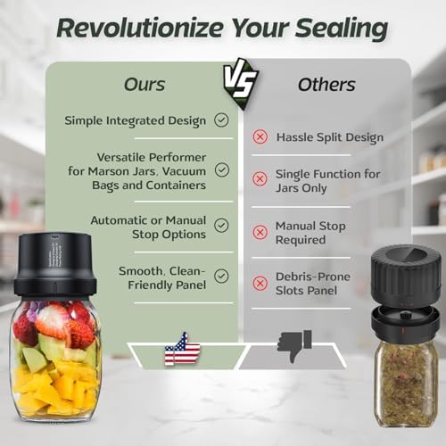 4-in-1 Mason Jar Sealer - Canceling Multiple Seals in One