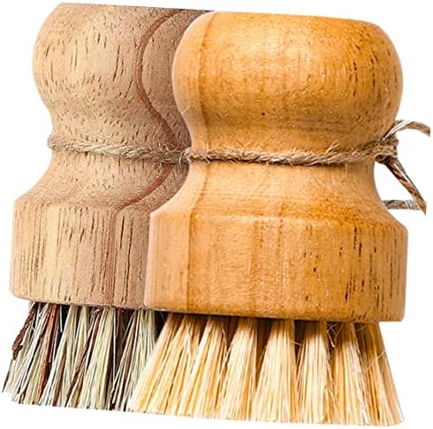 Minkissy 2-Piece Pot Brush Set