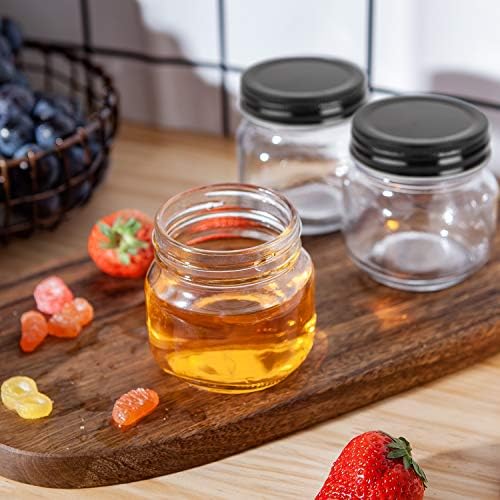 24-Piece High-Quality Mason Jars Airtight Durable for Kitchen Canning