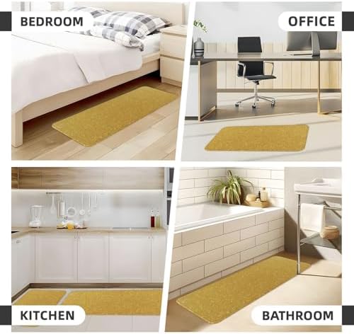 2-Peak Non-Slip Kitchen Rugs