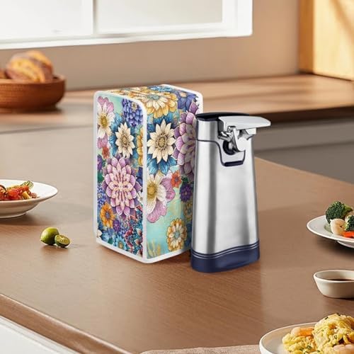 Flashideas Colorful Flower Can Opener Cover