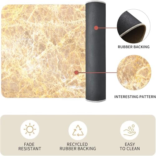 VBTGVE Marble Kitchen Mat Anti-Fatigue Standing Pad