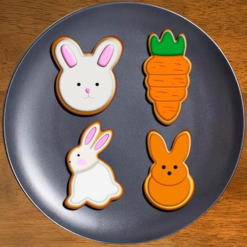 Easter Cookie Cutters Set - Perfect for Baking and Crafting