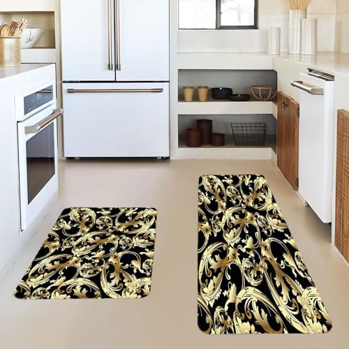Paisley Kitchen Mat - Anti-Fatigue Mat for Kitchen Office