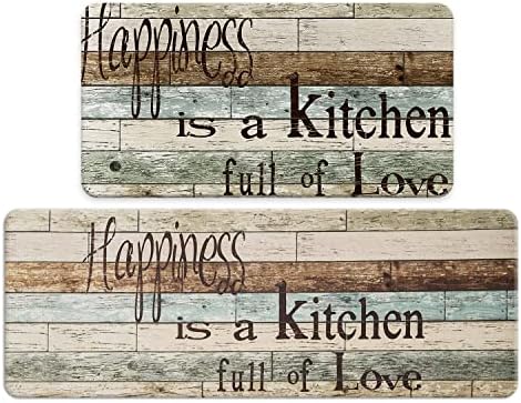 FreshMint Farmhouse Kitchen Mat Set