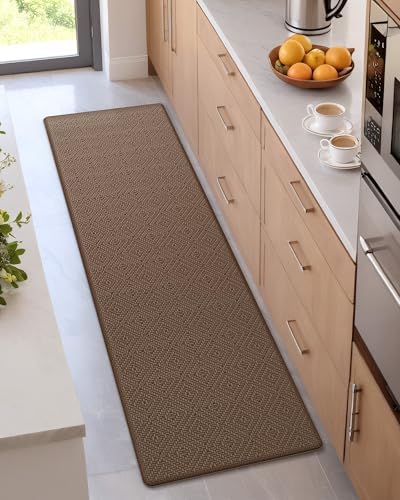 Color Geometry Two-Color Kitchen Mat