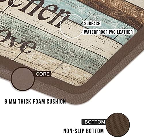 FreshMint Farmhouse Kitchen Mat Set
