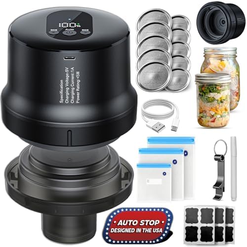 4-in-1 Mason Jar Sealer - Canceling Multiple Seals in One