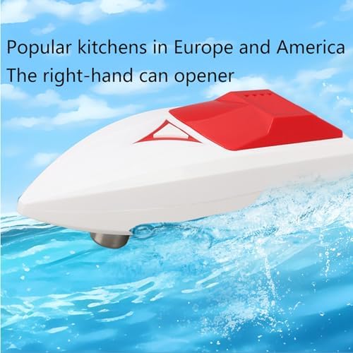 Generic Auto Can Opener White Red Bottle Opener