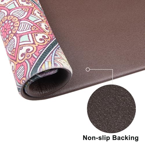 QiyI Boho Anti Fatigue Kitchen Mat Erf satire_home_and_kitchen