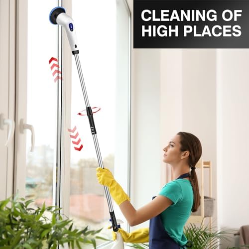10-in-1 Electric Spin Scrubber Cordless