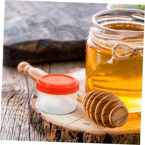 Luxshiny Mini Salad Dressing Containers with Lids